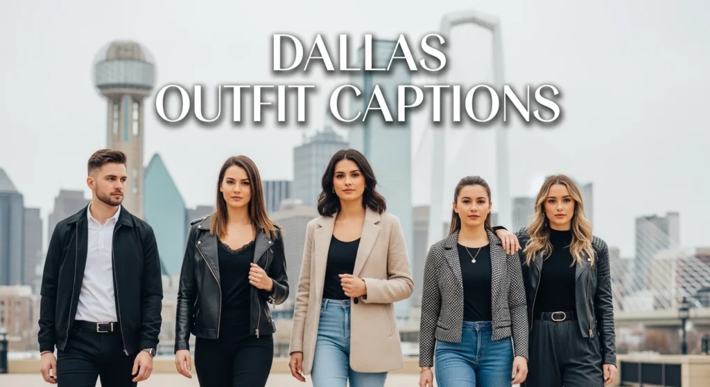 Dallas Outfit Captions
