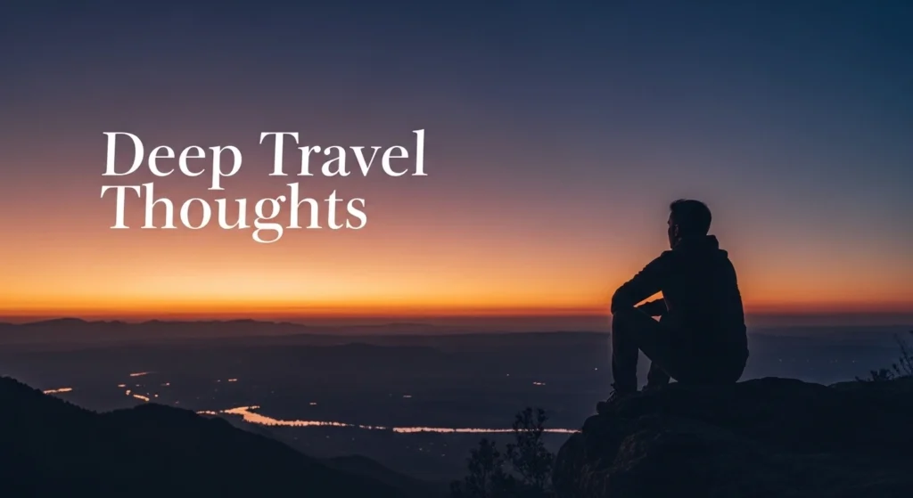 Deep Travel Thoughts