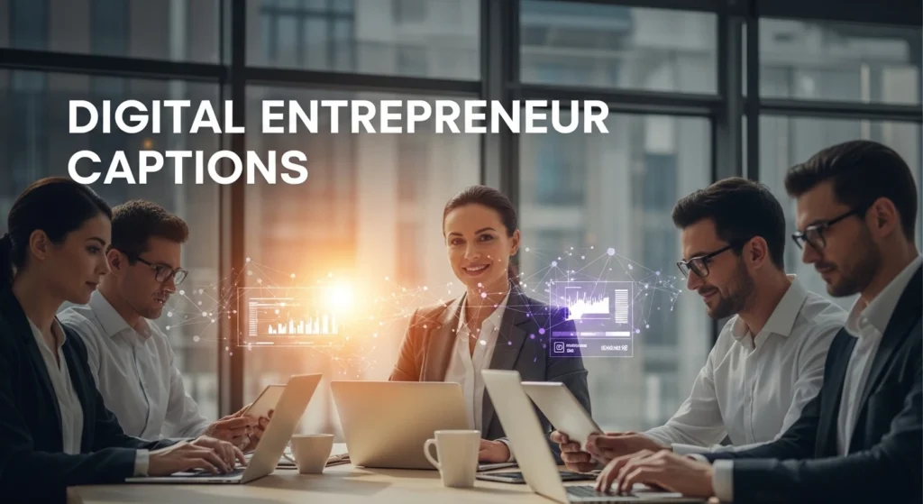 Digital Entrepreneur Captions