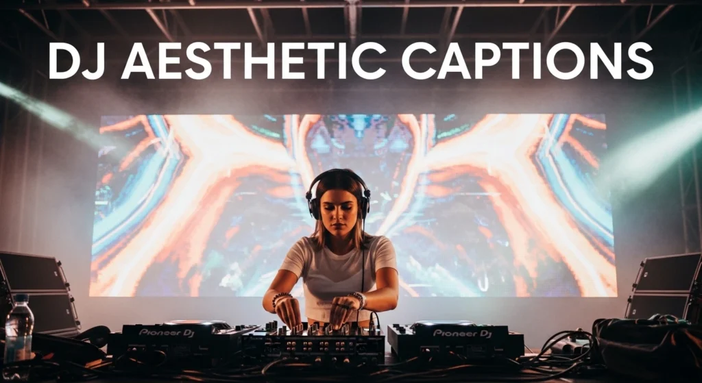 DJ Aesthetic Captions