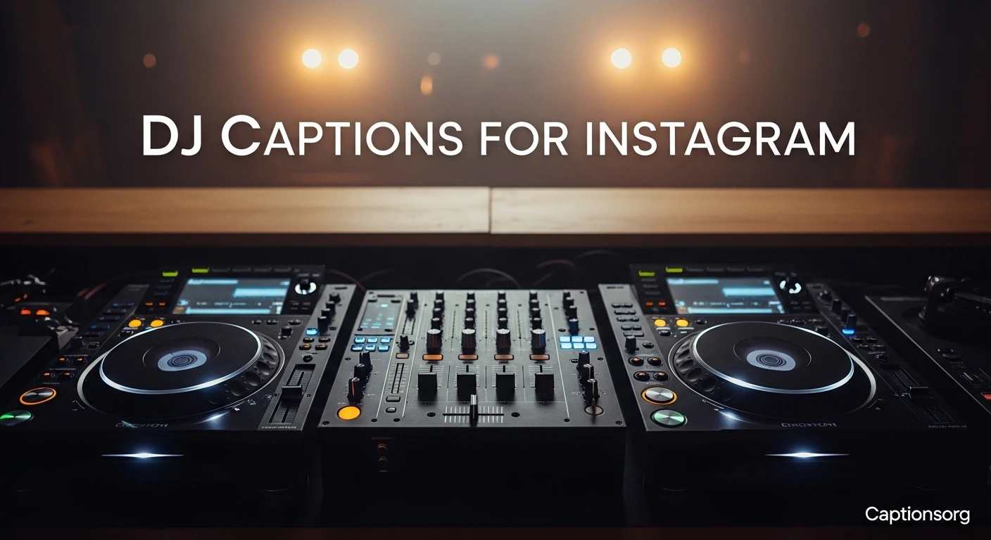 DJ Captions for Instagram