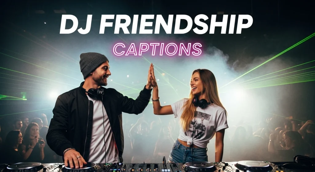 DJ Friendship Captions