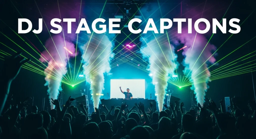 DJ Stage Captions