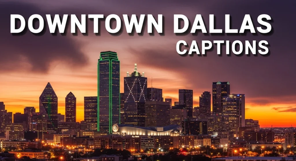 Downtown Dallas Captions