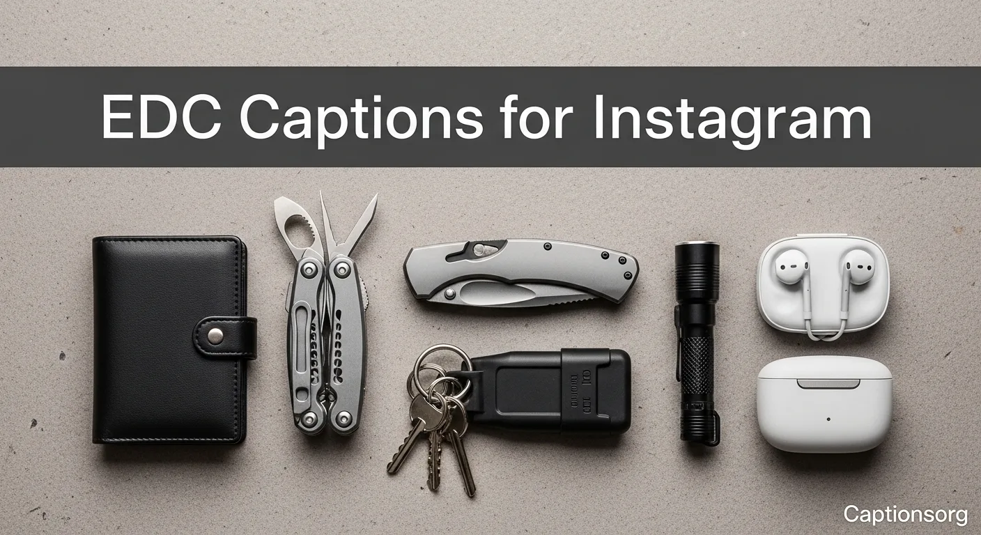 EDC Captions for Instagram
