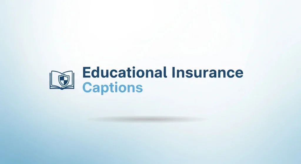 Educational Insurance Captions