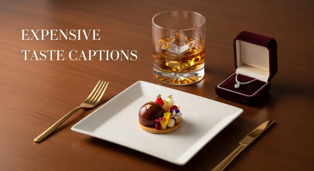 Expensive Taste Captions