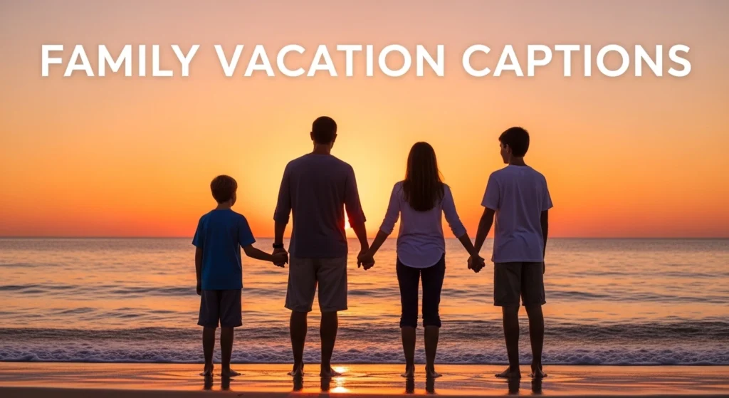 Family Vacation Captions