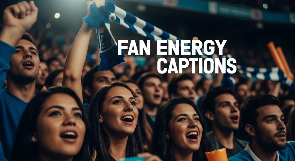 Fan Energy Captions