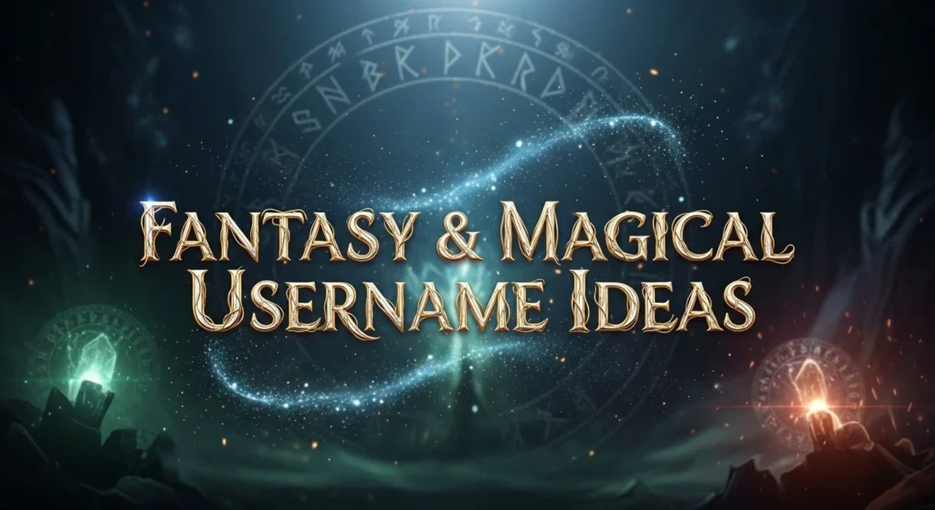 Fantasy & Magical Username Ideas