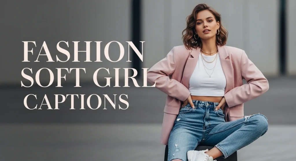 Fashion Soft Girl Captions