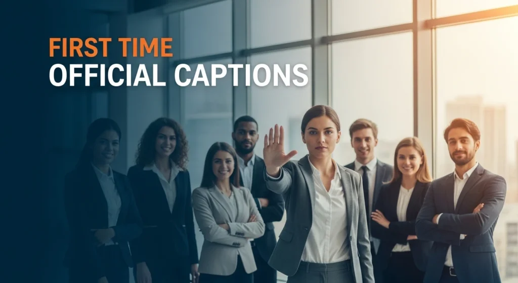 First Time Official Captions