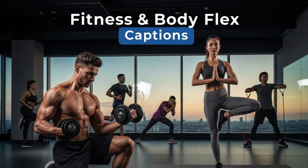 Fitness & Body Flex Captions
