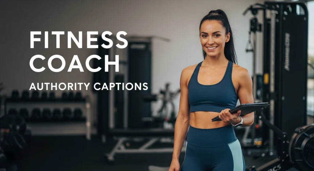 Fitness Coach Authority Captions