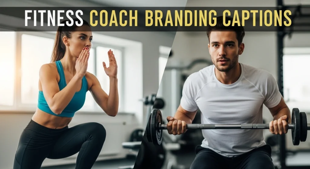 Fitness Coach Branding Captions