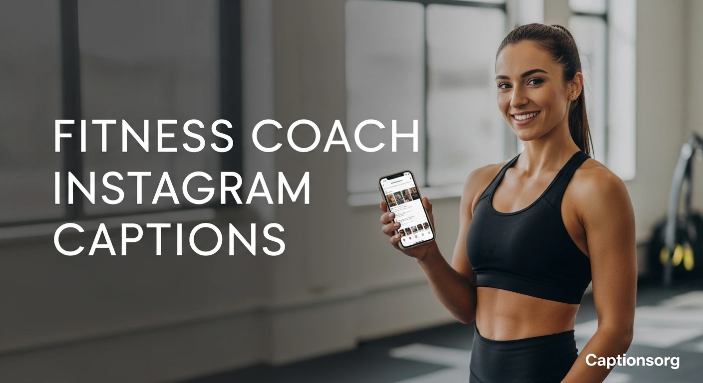 Fitness Coach Instagram Captions