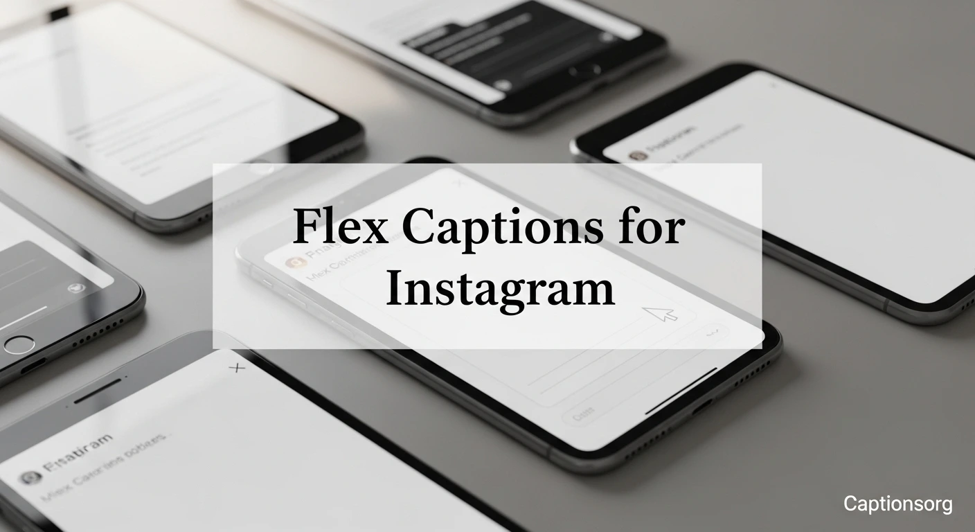 Flex Captions for Instagram
