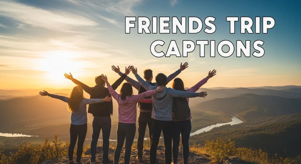 Friends Trip Captions