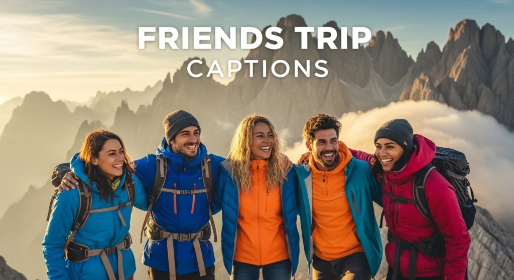 Friends Trip Captions