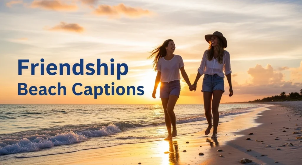Friendship Beach Captions