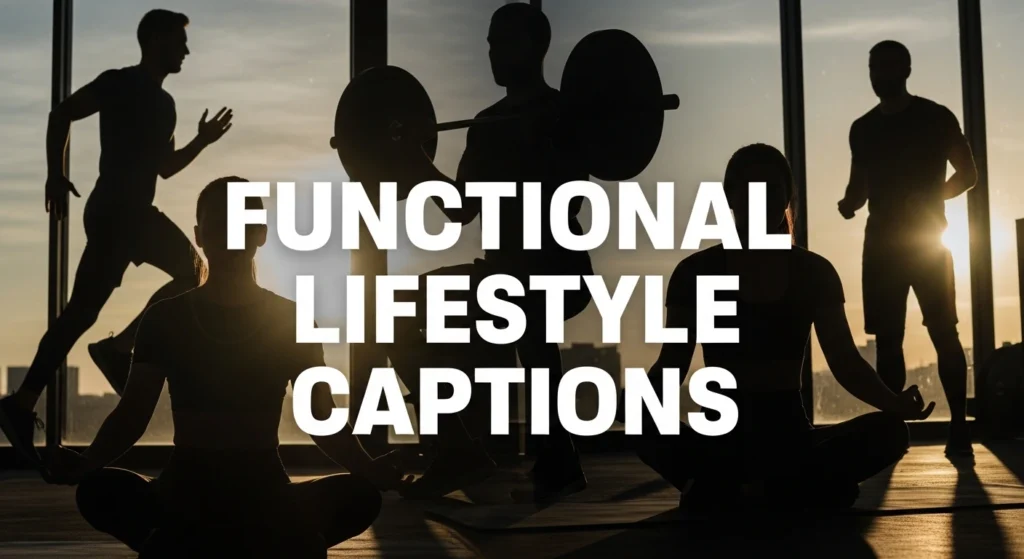 Functional Lifestyle Captions