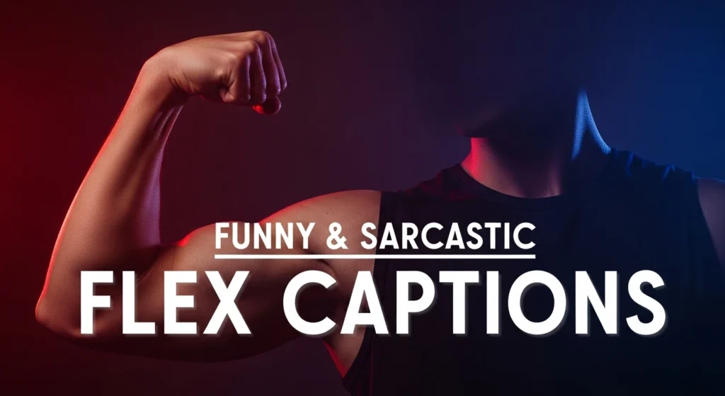 Funny & Sarcastic Flex Captions
