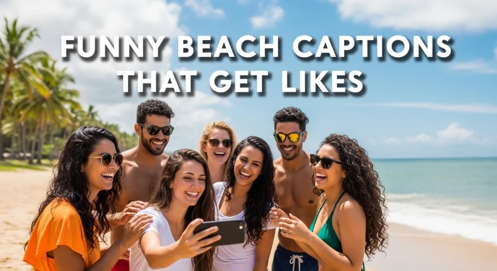 Funny Beach Captions That Get Likes