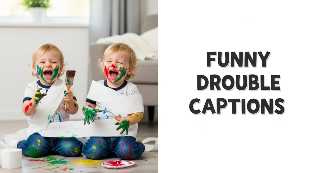 Funny Double Trouble Captions