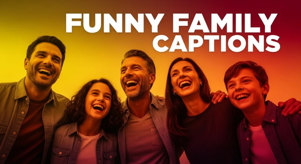 Funny Family Captions