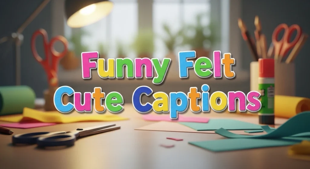 Funny Felt Cute Captions