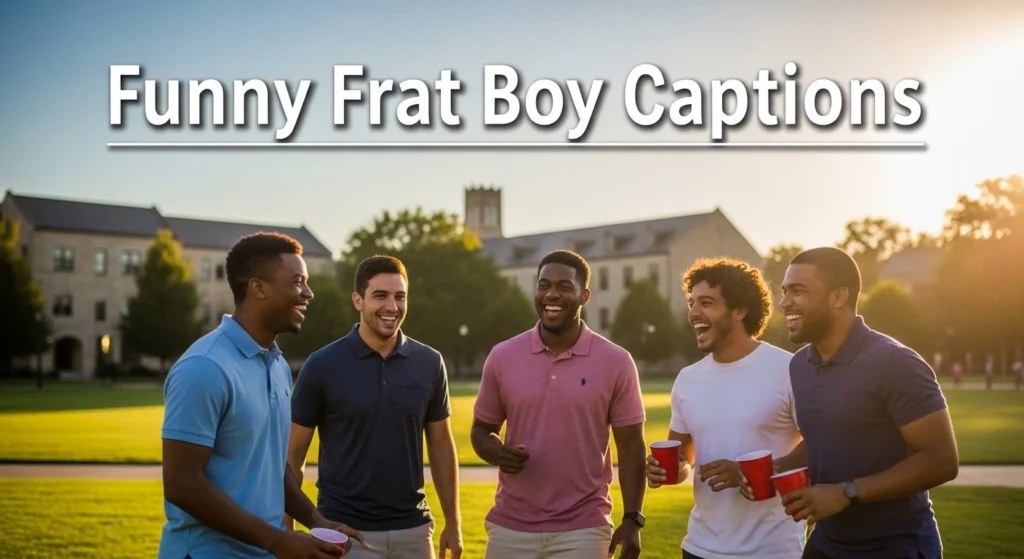 Funny Frat Boy Captions