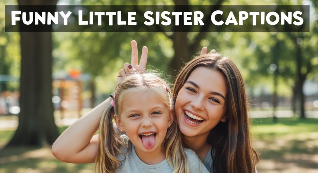 Funny Little Sister Captions