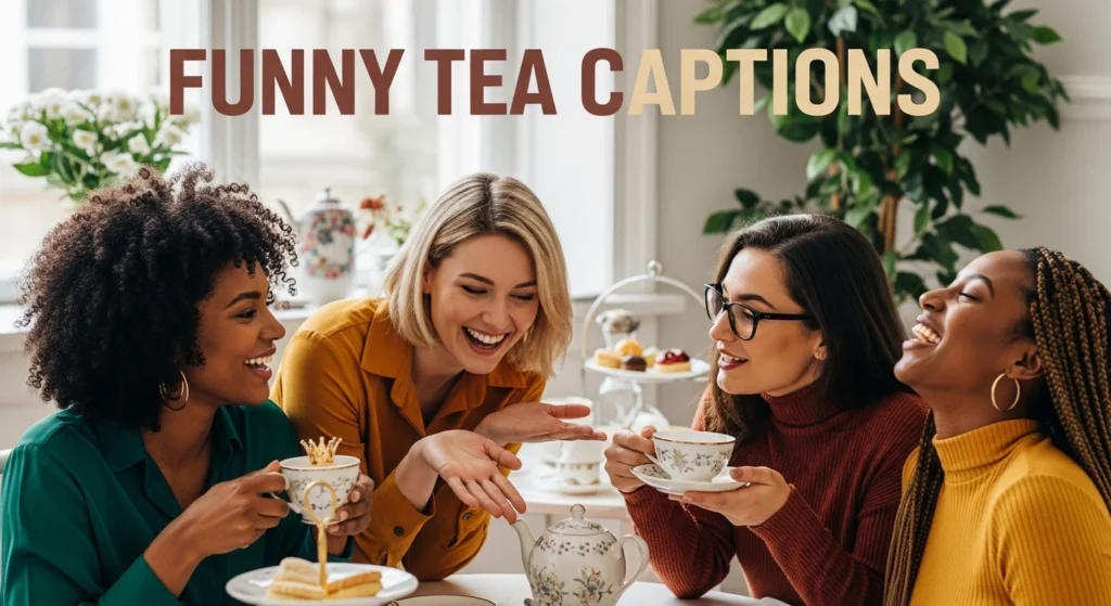 Funny Tea Captions