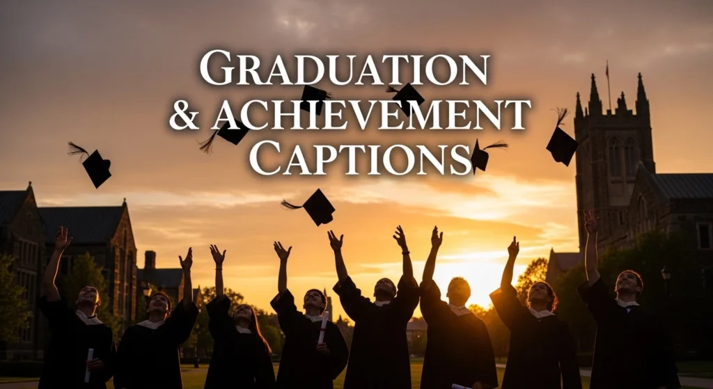 Graduation & Achievement Captions