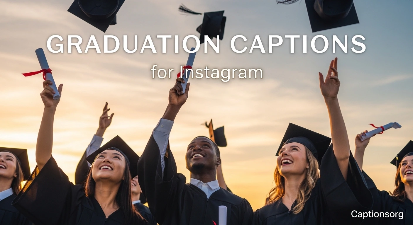 Graduation Captions for Instagram
