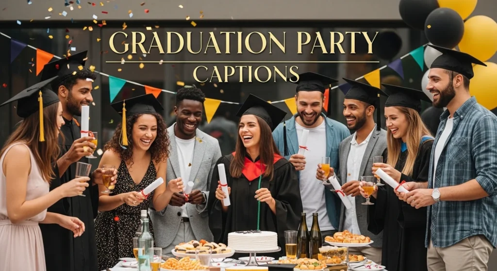 Graduation Party Captions