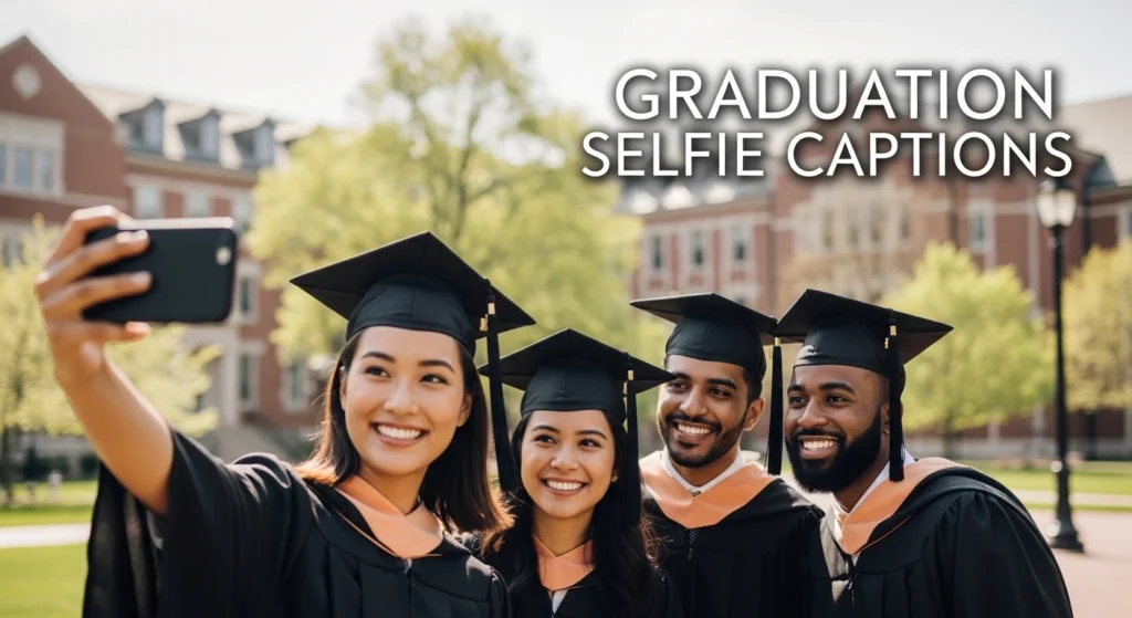 Graduation Selfie Captions