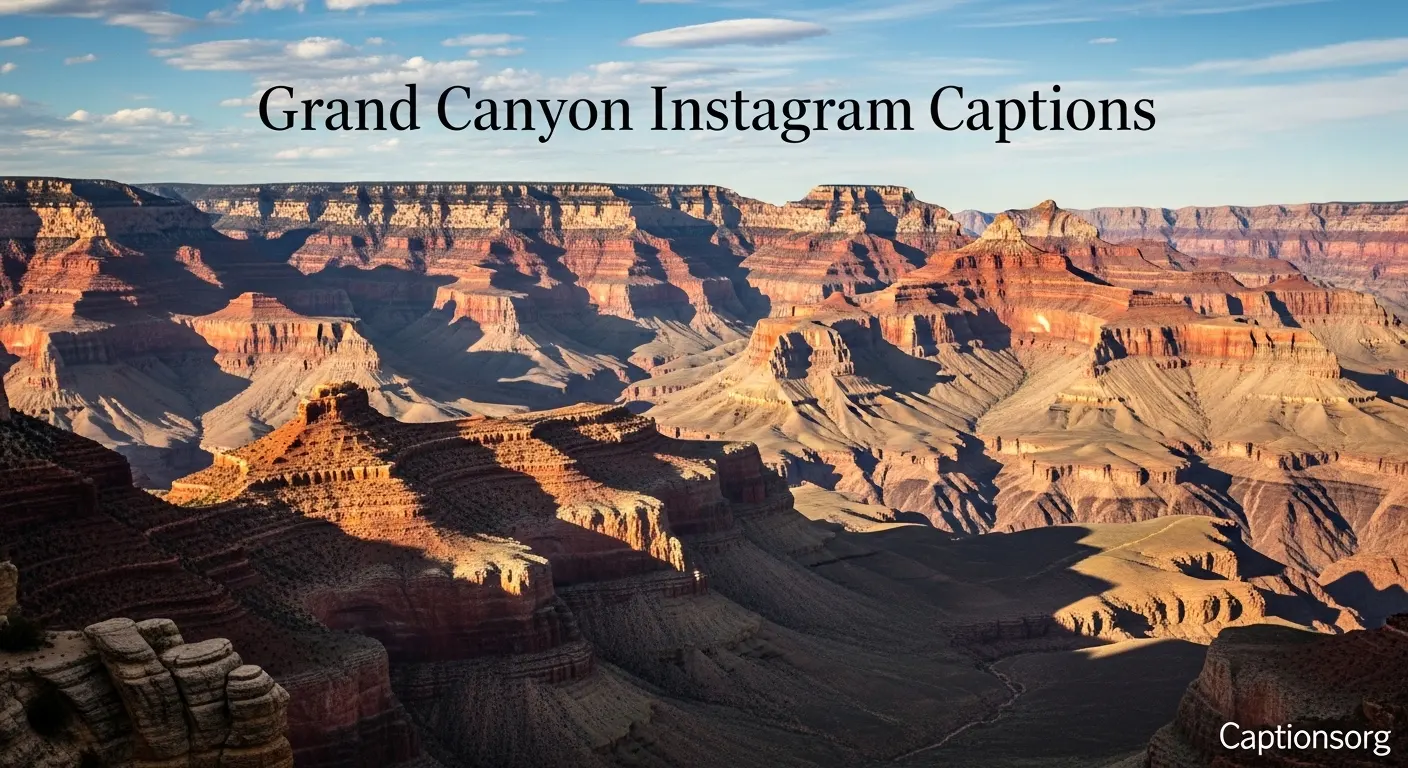 Grand Canyon Instagram Captions