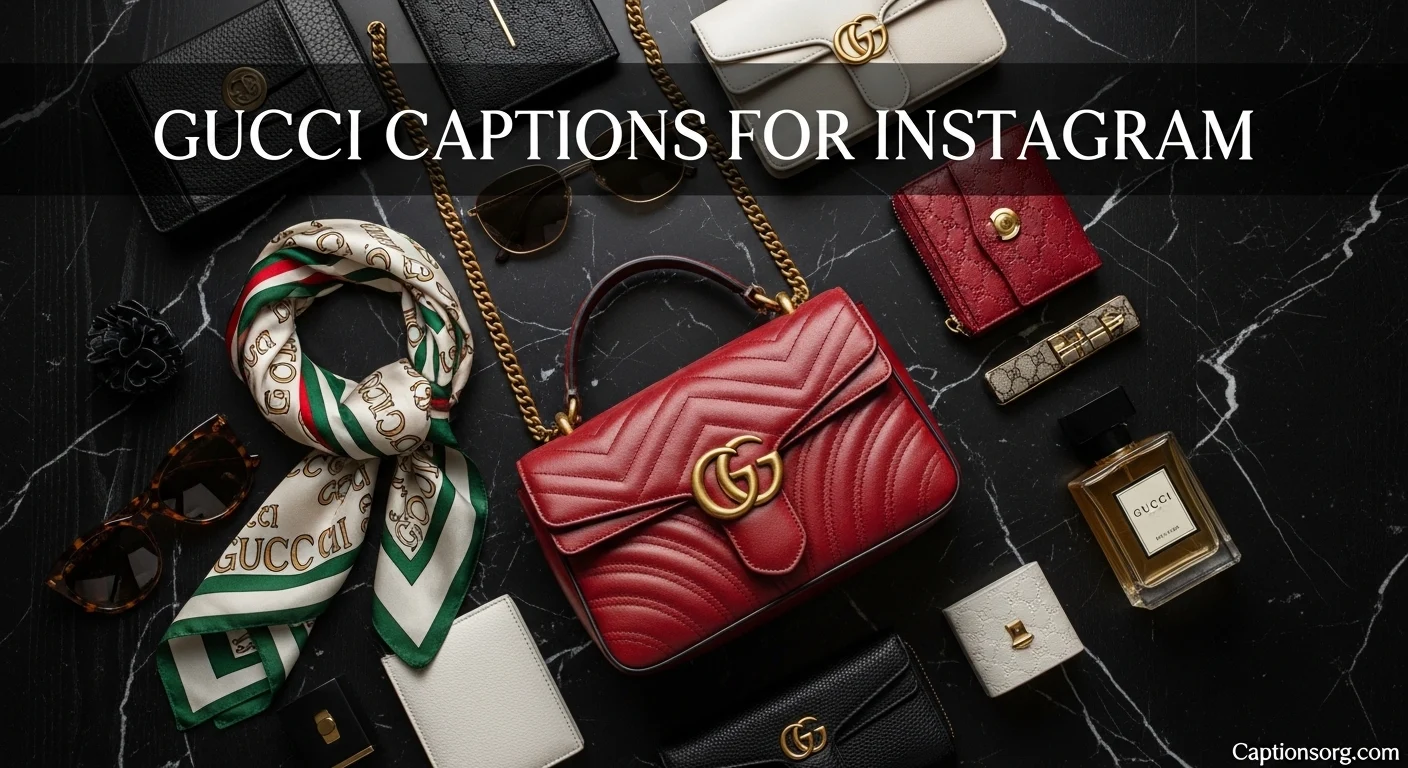 Gucci Captions for Instagram