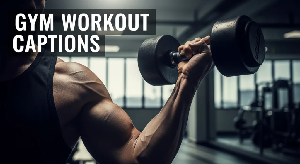 Gym Workout Captions