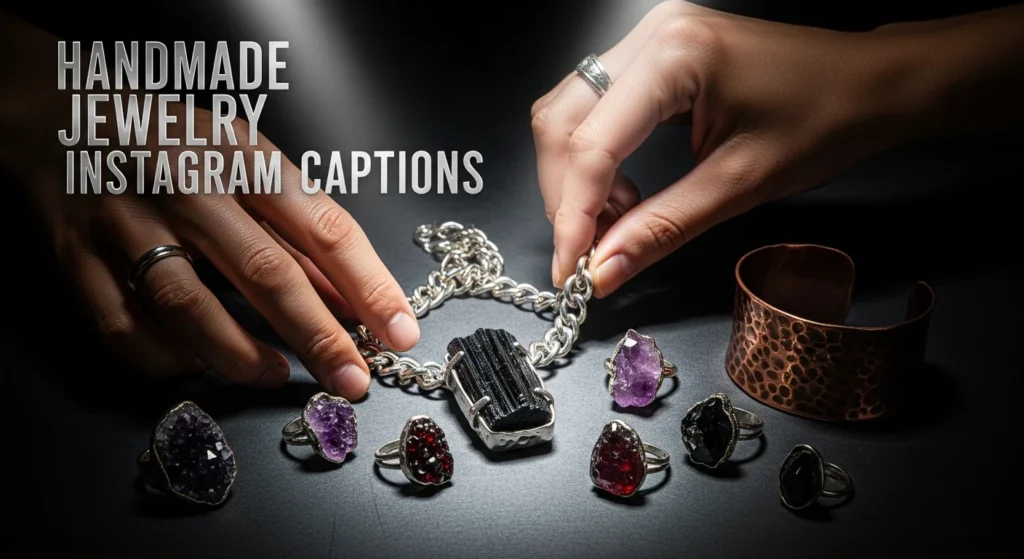 Handmade Jewelry Instagram Captions