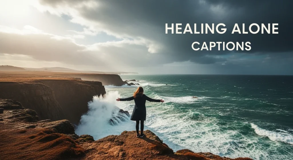 Healing Alone Captions