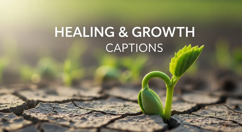 Healing & Growth Captions