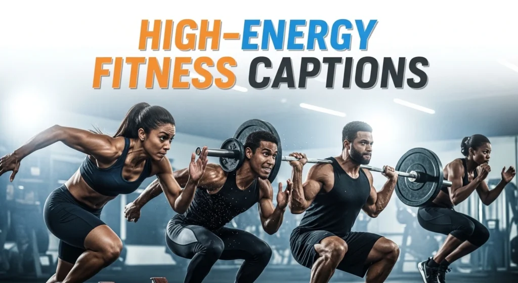 High-Energy Fitness Captions