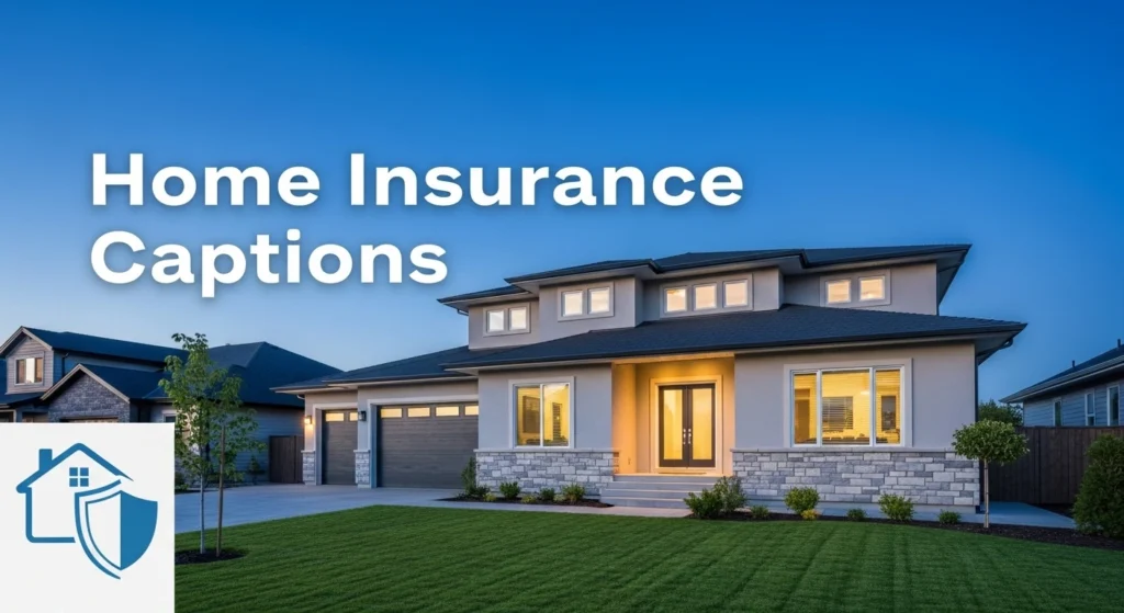 Home Insurance Captions