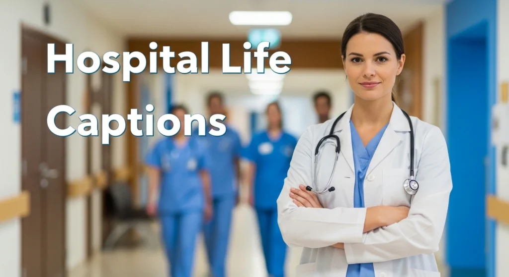 Hospital life captions