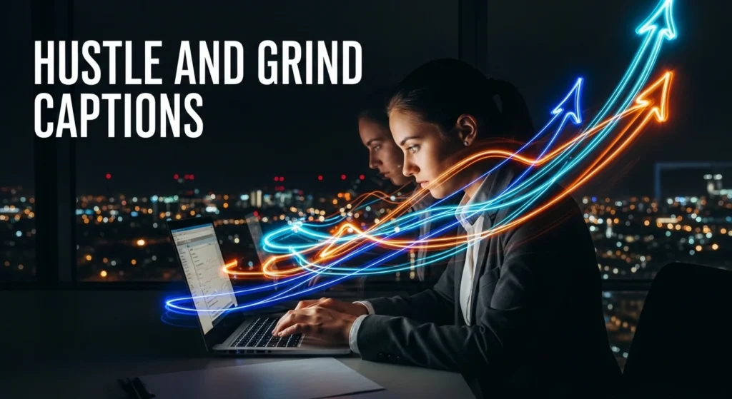 Hustle and Grind Captions