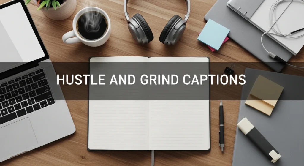 Hustle and Grind Captions