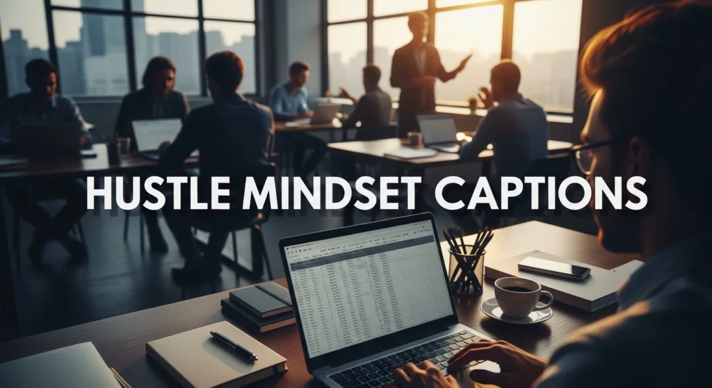 Hustle Mindset Captions