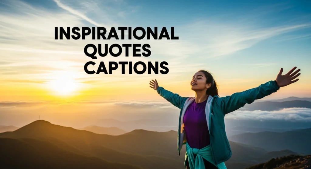 Inspirational Quotes Captions